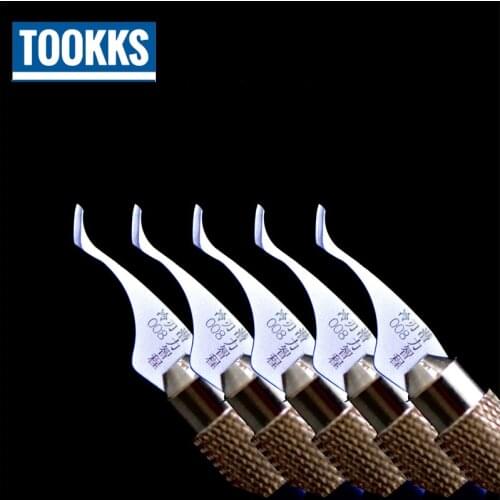 CPU IC glue removal knife Thin blade motherboard BGA chip glue Cleaning Scraping Pry Knife for Iphone A8 A9 A10