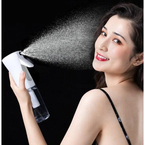 200 / 300mL Hairdressing Spray Bottle Continuous Pressure Watering Can Beauty Salon Refill Bottle Mist Sprayer Barber Hair Tools