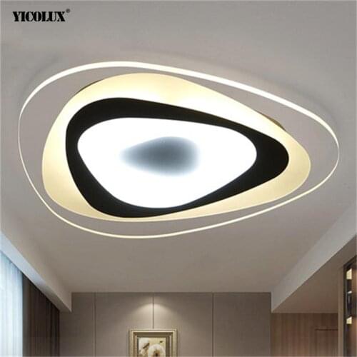 Ultrathin Triangle Ceiling Lights Lamps For Living Room Bedroom Lustres De Home LED Bulbs AC85-265V Indoor Lighting Lamparas
