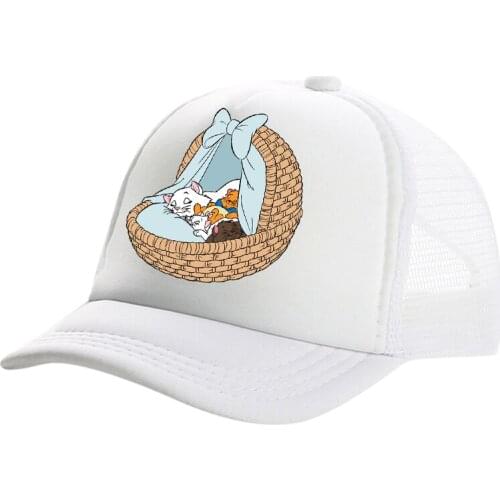 High Quality Brand The Aristocats Washed Cotton Cap For Men Women Caps Baseball Caps Hat Outdoors Cap