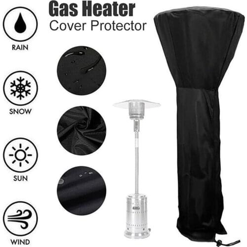 Heater Protector Umbrella Shape Only Cover Heating Furnace Gas Heater Cover Dustproof Outdoor Heater Cover Protective
