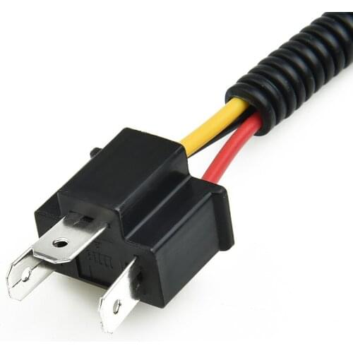 2pcs/kit H4 socket connector 9003 For car For motorcycle Male & female