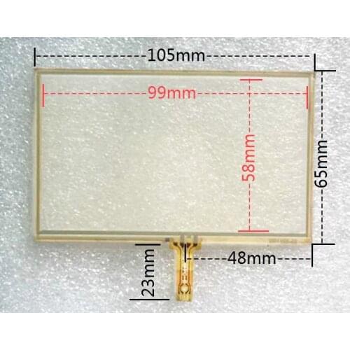 2pcs/lot 4.3 inch touch screen navigation screen machine learning point reading machine rereader screen handwriting screen