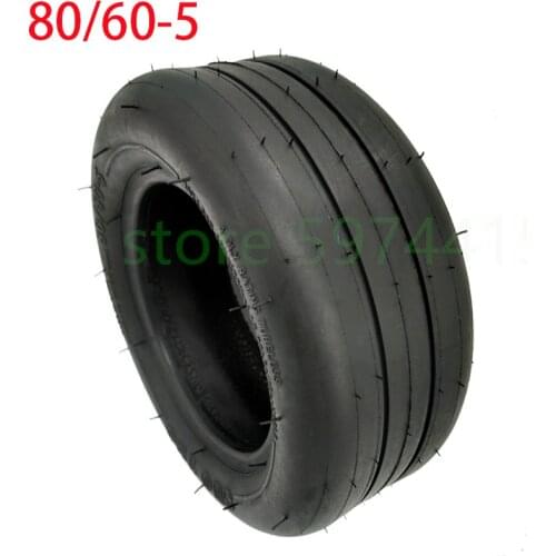 Tire 80/60-5 Tubeless Tire for Ninebot Gokart Kit Kart Pro Kit Refit Self Balance electric Scooter tyre