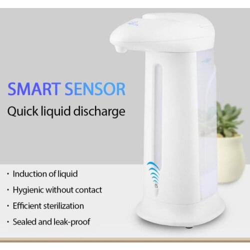 330ml Soap Dispenser Automatic Induction Liquid Soap Dispenser Home Kitchen Soap Dispenser Bathroom Accessories Set