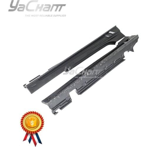Portion Carbon Fiber Forged Carbon Weave Side Skirt Fit For 2009-2013 BMW Z4 E89 Rowen White Wolf Edition Style Side Skirt