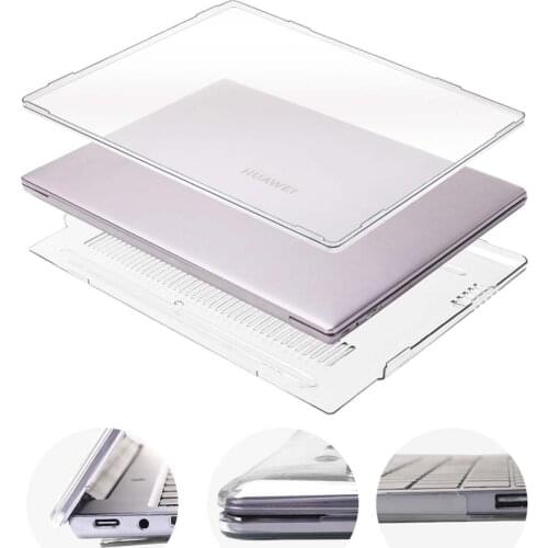 For HUAWEI MateBook X Pro 2019 13.9 / MateBook 13 14 /D14 D15 - Transparent Matte Hard PC Shell Laptop Anti-Scratch case Cover