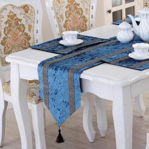 30x210cm and 30x180cm table runner the euro style long strip table cloth dinning/tv/shoe table cover Chinese style table runner