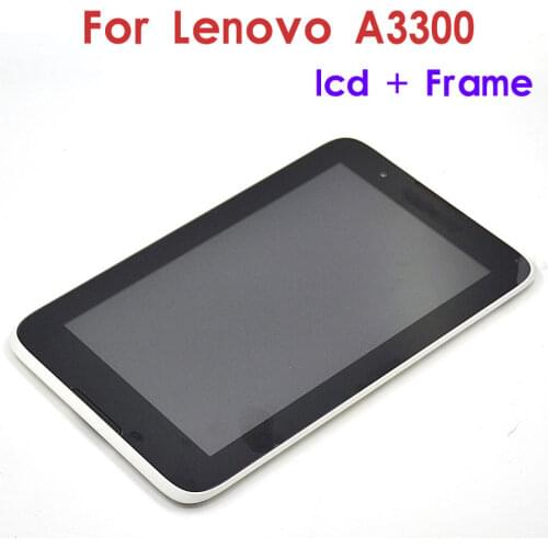 For Lenovo tablet Tab A7-30 A3300 A3300T A3300-GV A3300-HV LCD screen Display with Touch Panel Digitizer assembly Replacement