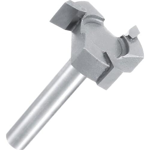 1/4'Shank 3 Flutes CNC Router Bit Carbide Tipped Router Bit For Wood Engraving Carving Cutting Slotting Grooving Milling Cutter