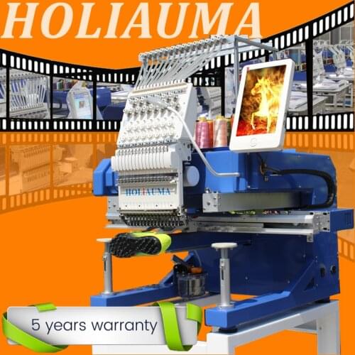 HO1501 single head computer embroidery machine tajima type cap garment t-shirt embroidery machine with 1200 spm high speed