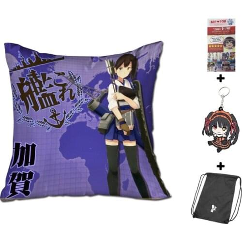 Hobby Express Kantai Collection Shoukaku Square Anime Dakimakura Japanese Pillow Cover GZFONG452