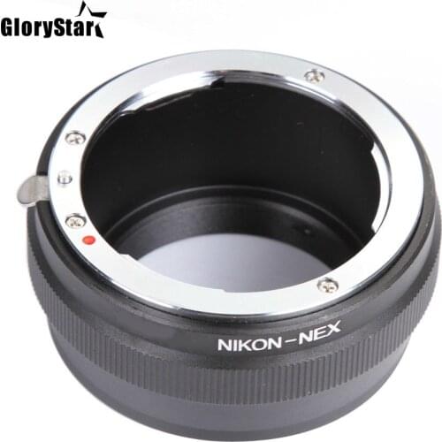 GloryStar Lens Adapter Ring for Nikon AI Lens to Sony E-Mount NEX-7 6 5N A7 A7S A7R II A6500 A6300 Camera