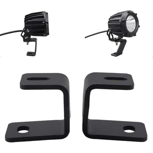 Hood Light Mount Brackets Front A-pillar LED Pods Mounts Hood Hinge Brackets for-Ford F150 Raptor 2017-2019 F-150 2015-2019