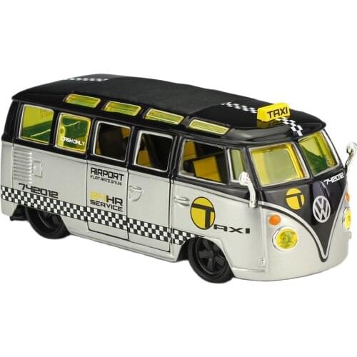 1:25 Volkswagen VAN SAMBA Metal Luxury Vehicle Diecast Pull Back Cars Model Toy Collection Xmas Gift