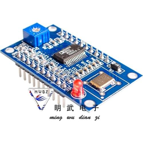AD9850 DDS Signal Generator Module 0-40MHz 2 Sine Wave and 2 Square Low-pass Filter Crystal Oscillator Test Equipment Board