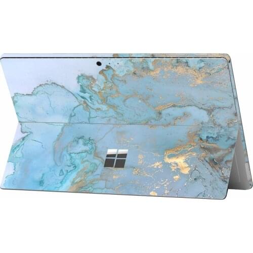 Mable Pattern Laptop Stickers for Microsoft Surface Pro5/6 Pro 7 Notebook Stickers for Surface Pro 3 Pro 4 Back Film