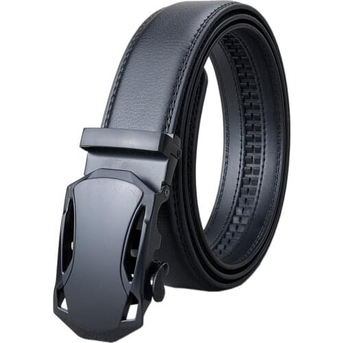 Fashion Sports Car Model Designers Automatic Buckle Genuine Leather Luxury Belts Business Belts for Men Ceinture Homme