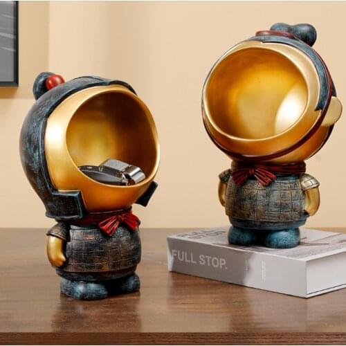 Retro Terracotta Terracotta Terracotta Position Key Storage Delivery Creative Living Room Household TV Wine Cabinet Decoration