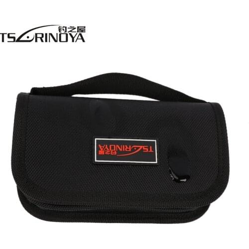 TSURINOYA Spoon Bags 15*9*3cm Spinner Baits Fishing Lure Bag Carp Ice Fishing Tackle Spoon Spinnerbait Fishing Bags Pesca