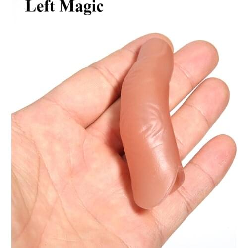 1pcs Fake Finger Sixth Middle Finger Appearing And Vanishing Magic Tricks Illusion Magician Prop Juegos De Magia Kids Toy