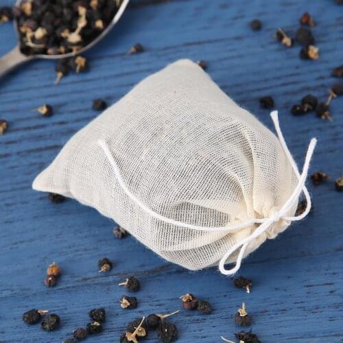 20pcs/Lot Teabags 6 X 8cm/8 X 10cm/10 X 15cm Empty Scented Tea Bags With String Heal Seal Filter Paper for Herb Loose Tea