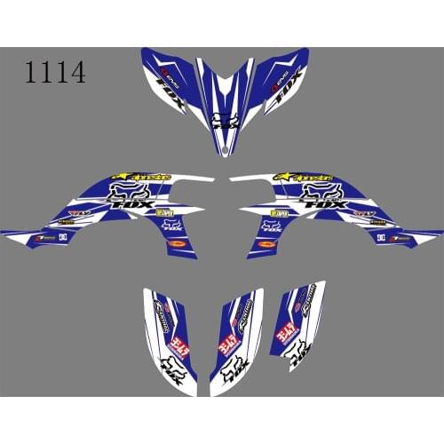 3M Motorcycle Team Graphic & Backgrounds Decal Sticker Kits for YAMAHA YFZ450R 2003 2004 2005 206 2007 2008