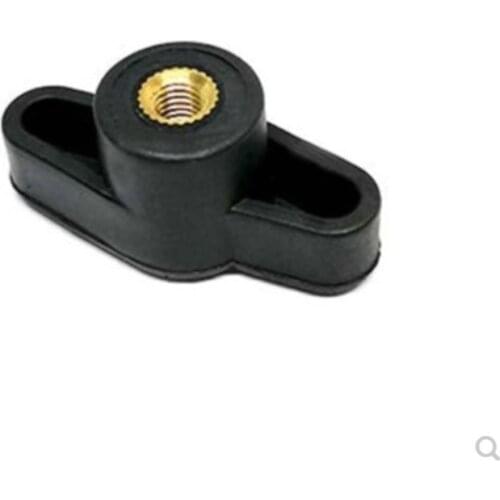 5pcs/lot M4 M5 M6 M8 t type Plum Bakelite Hand Tighten Nuts Black Thumb Nuts Clamping Knob Manual Nut