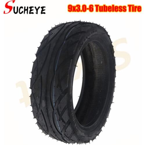 9 Inch 9X3.00-6 Tubeless Tire Vacuum Tire for Electric Scooter Torque Car Wear Resistant 9*3.00-6 Tyre