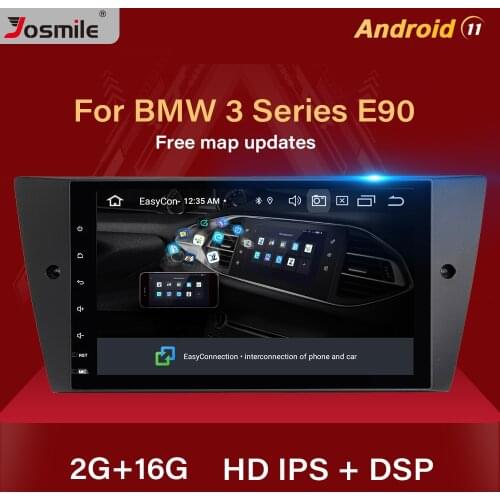 DSP IPS 1 Din Android 11 Car Radio For BMW E90/E91/E92/E93 3 Series Multimedia DVD Player GPS Navigation stereo Audio head unit