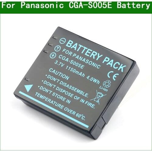 CGA-S005 S005A S005E DMW-BCC12 Digital Camera Battery for Panasonic DMC-FX50 DMC-FX100 DMC-FX180 DMC-LX1 DMC-LX2 DMC-LX3