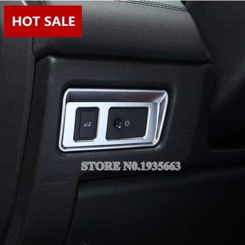 For Land Rover Range Rover Evoque Interior Car Tailgate Switch Frame Cover 2016 1pcs Car Accessories Interior Car Decor Car Trim