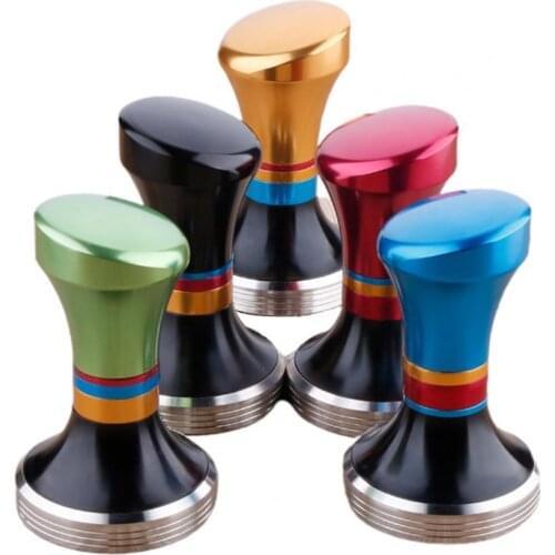 58mm Espresso Tamper Easy to Use Flat Base Stainless Steel Manual Barista Coffee for Home Manual Barista Coffee
