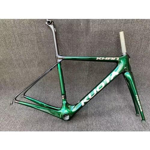 Italy Kuota Road Frameset Khan Black/Green
