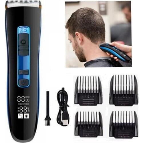 Cordless Professional Hair Clipper USB Electric Hair Trimmer Beard Trimer For Men Rechargeable Hair Cutter Machine