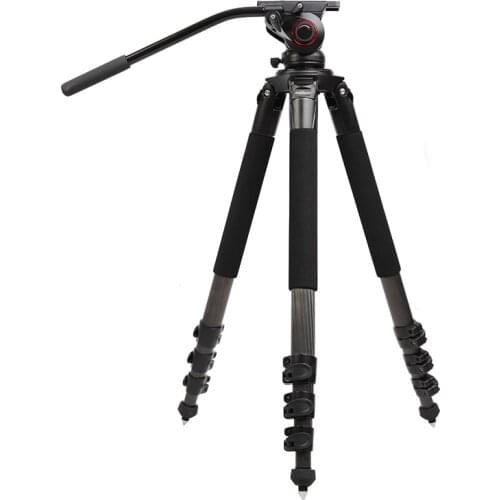 Miliboo MTT702B 25KG bear Carbon Fiber video professional camera Tripod stand MYT803 Fluid head with Hydraulic Ball Head