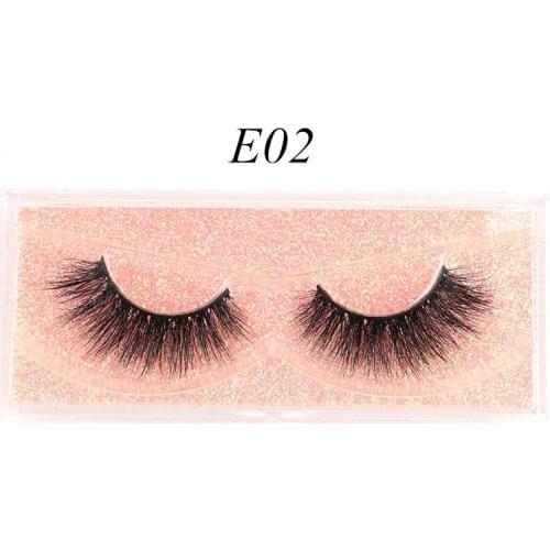 Natural Long 18mm Mink Lashes Ombre Eyelashes Wholesale Eyelash Face-lifting False Eyelash Extension Supplies Cosmetics Beauty