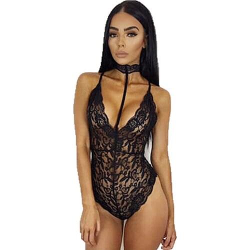 New Arrive Sexy Lingerie Lace Body Dolls Sleepwear Erotic Lingerie Sexy Womens Underwear Conjoined Dress Leotard Intimates