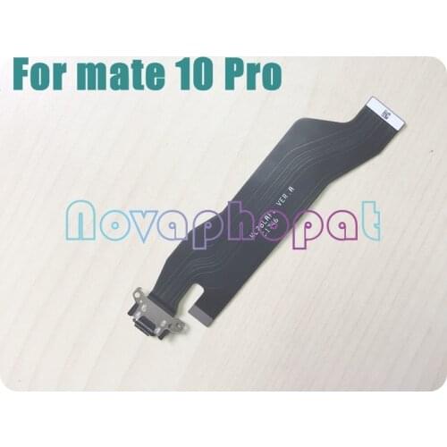 Novaphopat Brand New For Huawei Mate 10 Pro Charger Port USB Dock Charging Port Data Transfer Connect Connector Flex Cable