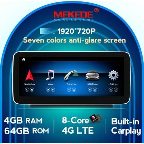 Mekede New Android 10.0 Car DVD GPS Player For Mercedes Benz V Class Vito Viano W447 Navigation GPS MSM8953 4G+64G 1920*720 DSP