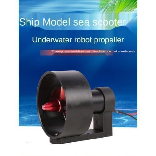 12V-24V Underwater Brushless Motor Propeller, High-Thrust Ship Model Submarine Drone Propeller