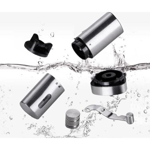 Portable Ceramics Stainless Steel Mill Manual Grinder Coffee Grinder Hand Coffe 40g Coffee Pepper Kitchen Tools