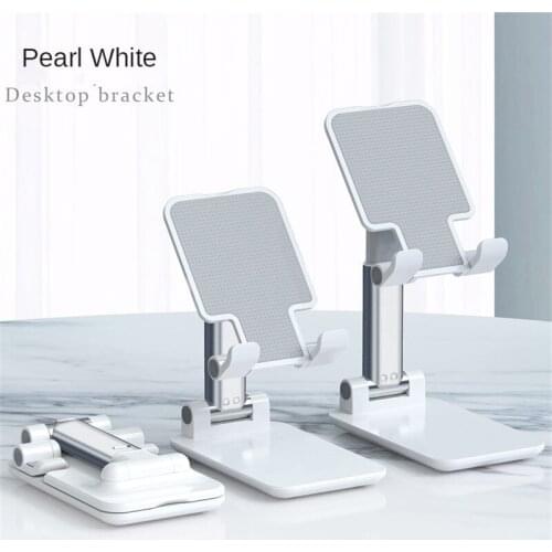 Folding Aluminum Cell Phone Holder Desktop Support For iPhone Samsung Xiaomi Mobile Phone Holder For iPad Tablet Desk Holder