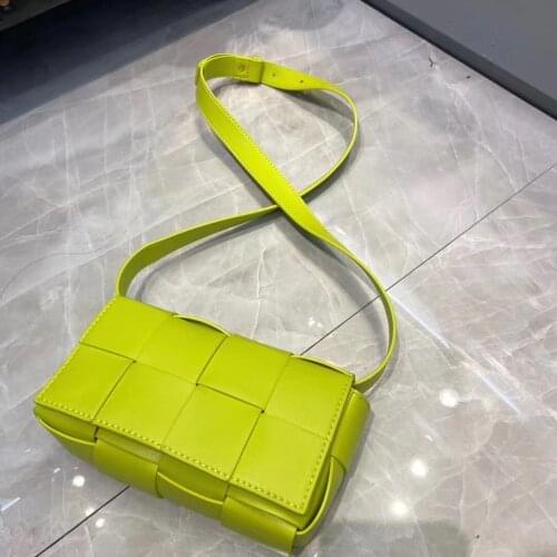 Womens Chain Shoulder Handbags Fashion Crossbody Weave Hobo Bag Purse Ladies Mobile Phone Bag