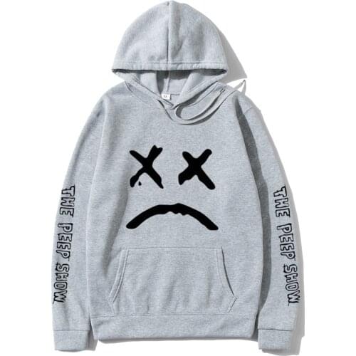 Lil Peep Sweatshirt Hoodie Women Men Hell Boy The Peep Show printing Hoodies Long Sleeve Pullovers Hip Hop hoody Streetwear
