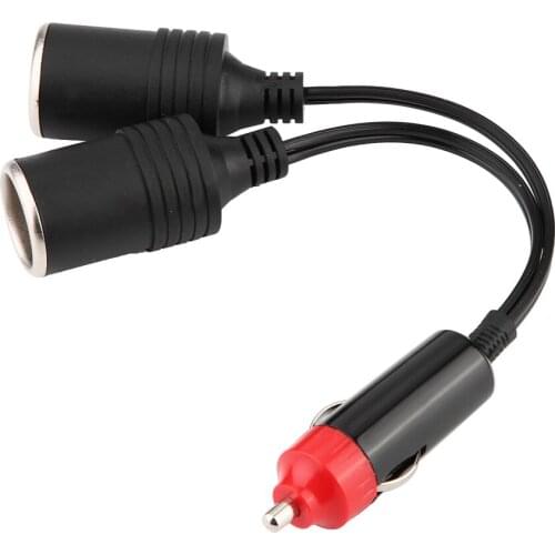 Universal 12-24V 2 Way Car Charger Cigarette Lighter Plug Socket Splitter Power Charger Adapter for car RV SUV racing car truck