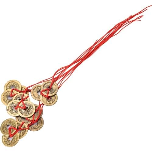 3 Pcs/Set Top Quality Chinese Original Feng Shui Coins For Wealth And Success Lucky Copper Chinese Coins