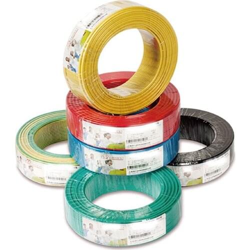 1/2/5/10/50Meters BV0.12mm² PVC Insulated Wire Electronic Cable BV Hard Wire White/Black/Red/Yellow/Blue/Green Color