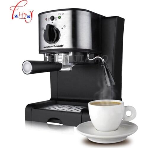 1pc 220V 1350W Household Italian coffee machine 15 bar Automatic Italian coffee machine Steam type milk machine