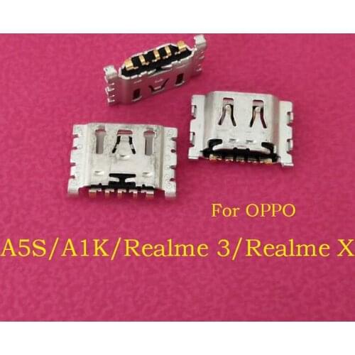 Micro USB Charging Port Charger Connector Dock plug For OPPO A5S / A1K / Realme 3 / Realme X / Realme C11 C12 C15